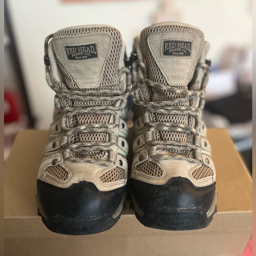 RedHead Outdoor Footwear in Tan and Black